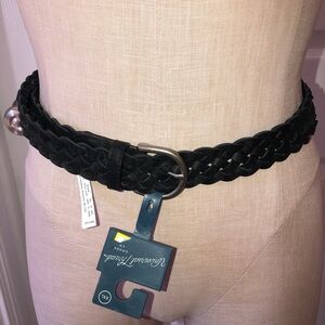 3/$20 Universal Thread Black Braided Belt